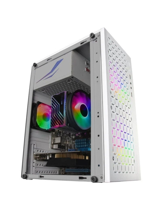 Caja Gaming Minitorre Mars Gaming MC-CORE/ Blanca