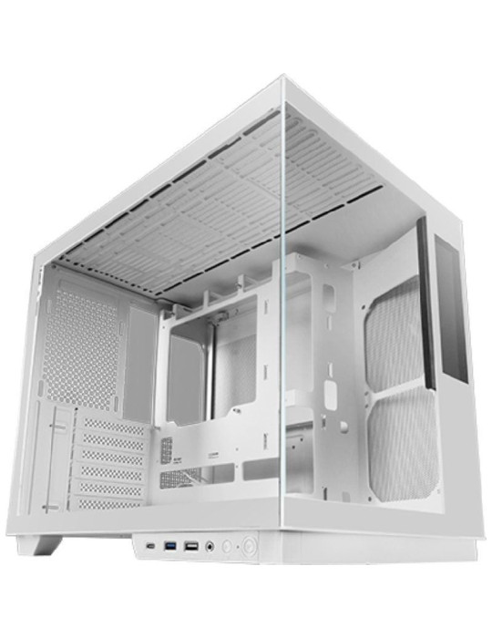 Caja Gaming Semitorre Mars Gaming MC-MIRAGE/ Blanca