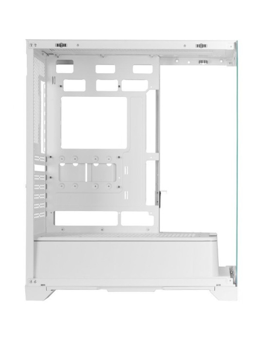 Caja Gaming Semitorre Mars Gaming MC-PRISMA/ Blanca