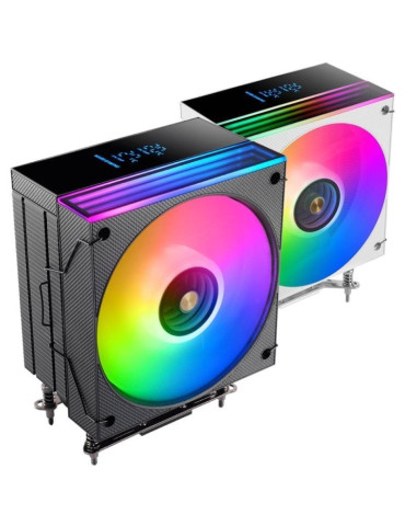 Ventilador con Disipador Mars Gaming MCPU-LCD/ 12cm