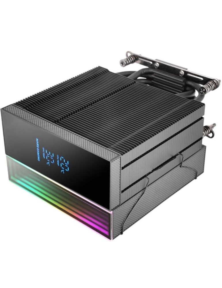 Ventilador con Disipador Mars Gaming MCPU-LCD/ 12cm