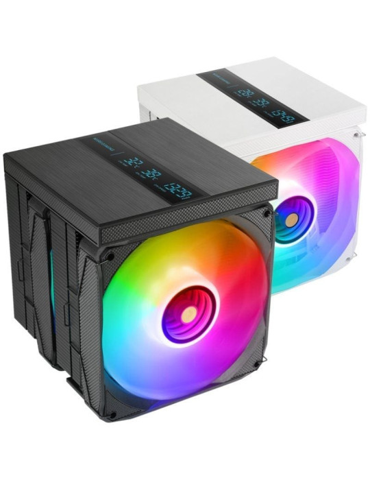 Ventilador con Disipador Mars Gaming MCPU-LCDPRO/ 12cm