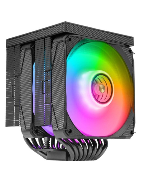 Ventilador con Disipador Mars Gaming MCPU-LCDPRO/ 12cm