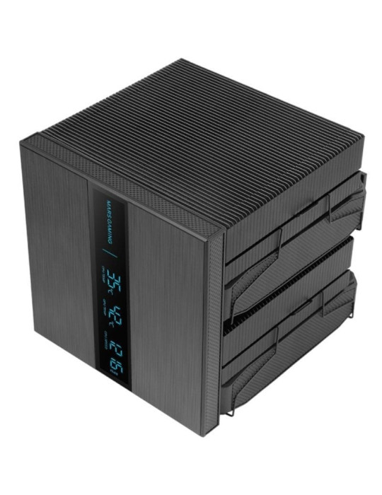 Ventilador con Disipador Mars Gaming MCPU-LCDPRO/ 12cm