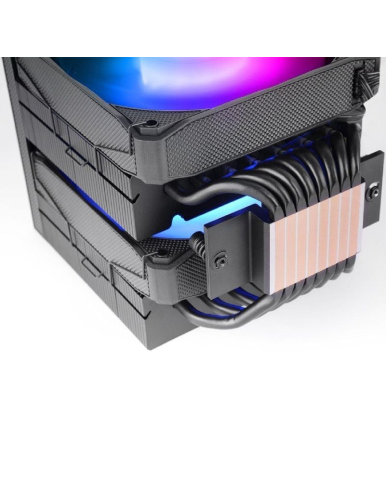 Ventilador con Disipador Mars Gaming MCPU-LCDPRO/ 12cm