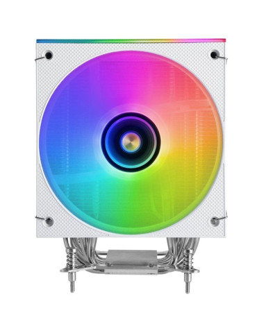 Ventilador con Disipador Mars Gaming MCPU-LCD/ 12cm/ Blanco 2