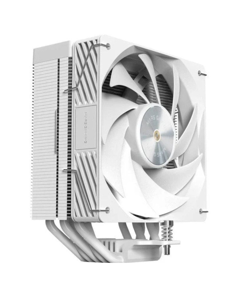 Ventilador con Disipador Mars Gaming MCPU-X5/ 12cm/ Blanco