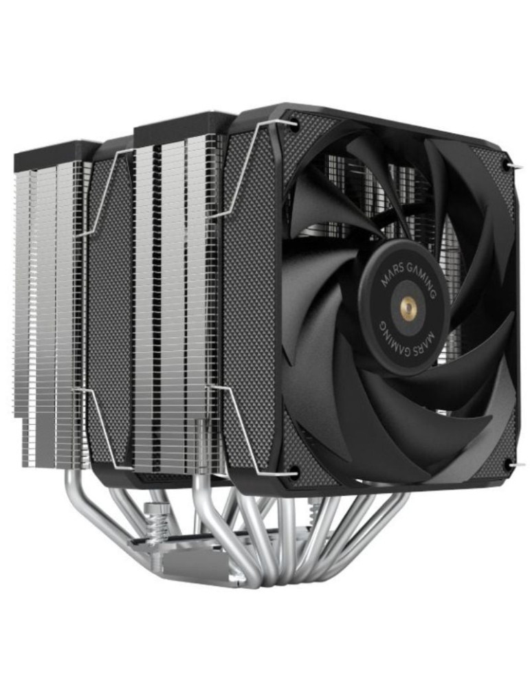 Ventilador con Disipador Doble Mars Gaming MCPU-XU6/ 2x 12cm