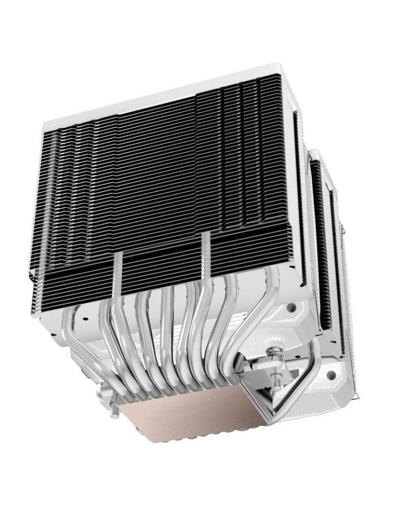 Ventilador con Disipador Mars Gaming MCPU-XU9/ 12cm/ Blanco