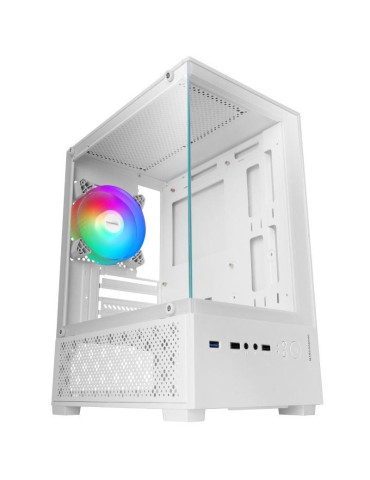 Caja Gaming Minitorre Mars Gaming MC-SE2/ Blanca