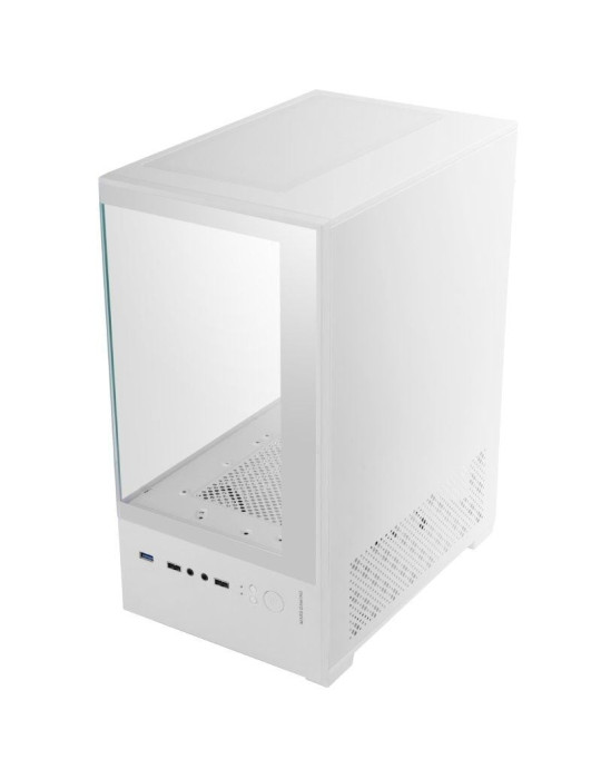 Caja Gaming Minitorre Mars Gaming MC-SE2/ Blanca