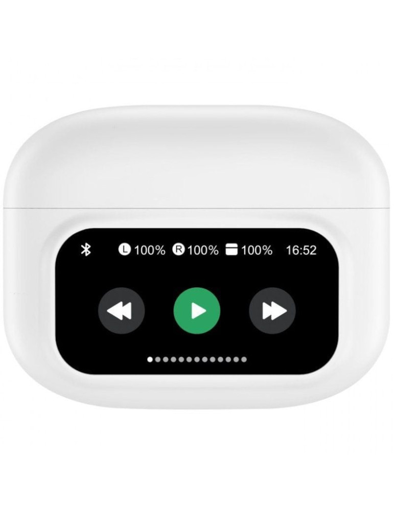 Auriculares Bluetooth Muvit For Change True Wireless Estéreo con estuche de carga/ Autonomía 6h/ Blancos