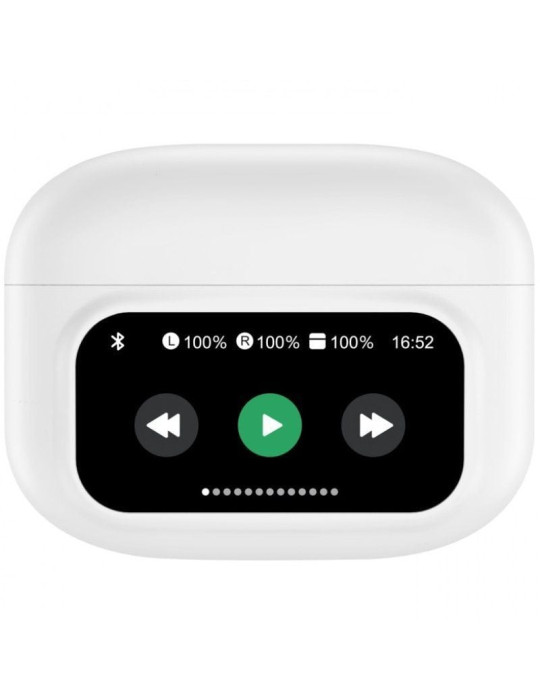 Auriculares Bluetooth Muvit For Change True Wireless Estéreo con estuche de carga/ Autonomía 6h/ Blancos