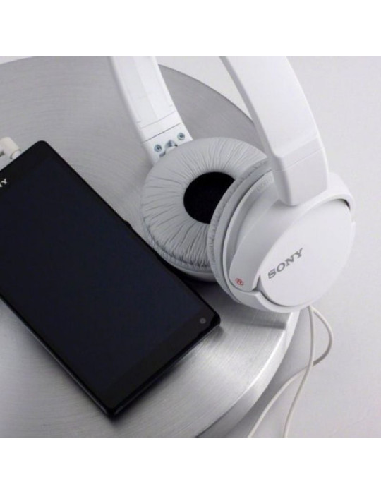 Auriculares Sony MDRZX110APW/ con Micrófono/ Jack 3.5/ Blancos