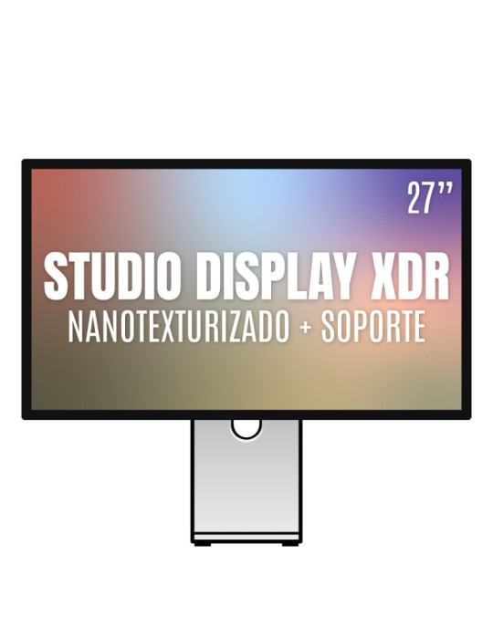 Apple Studio Display XDR 27"/ Cristal Nano texturizado/ Soporte con altura e inclinación ajustable