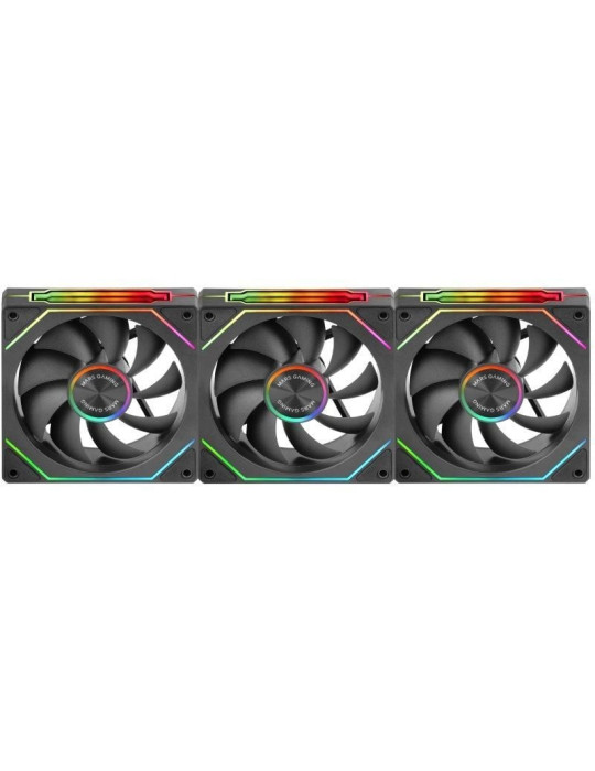 Pack 3 Ventiladores Mars Gaming MF-LINKFINITYKIT2/ 12cm/ ARGB