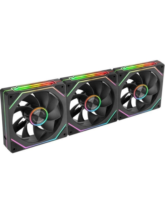 Pack 3 Ventiladores Invertidos Mars Gaming MF-LINKFINITYKIT2R/ 12cm/ ARGB