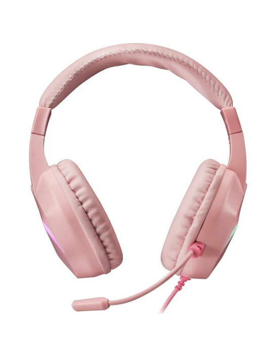 Auriculares Gaming con Micrófono Mars Gaming MH122/ Jack 3.5/ Rosas