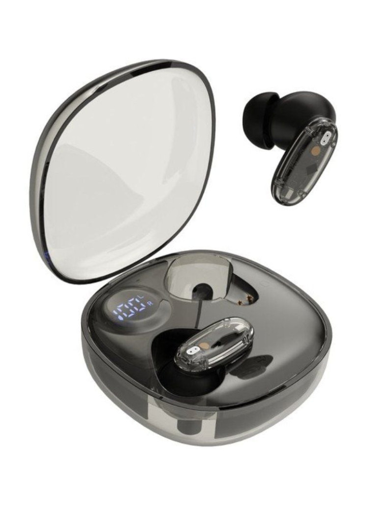 Auriculares Bluetooth Mars Gaming MHIB2 con estuche de carga/ Autonomía 7h/ Negros