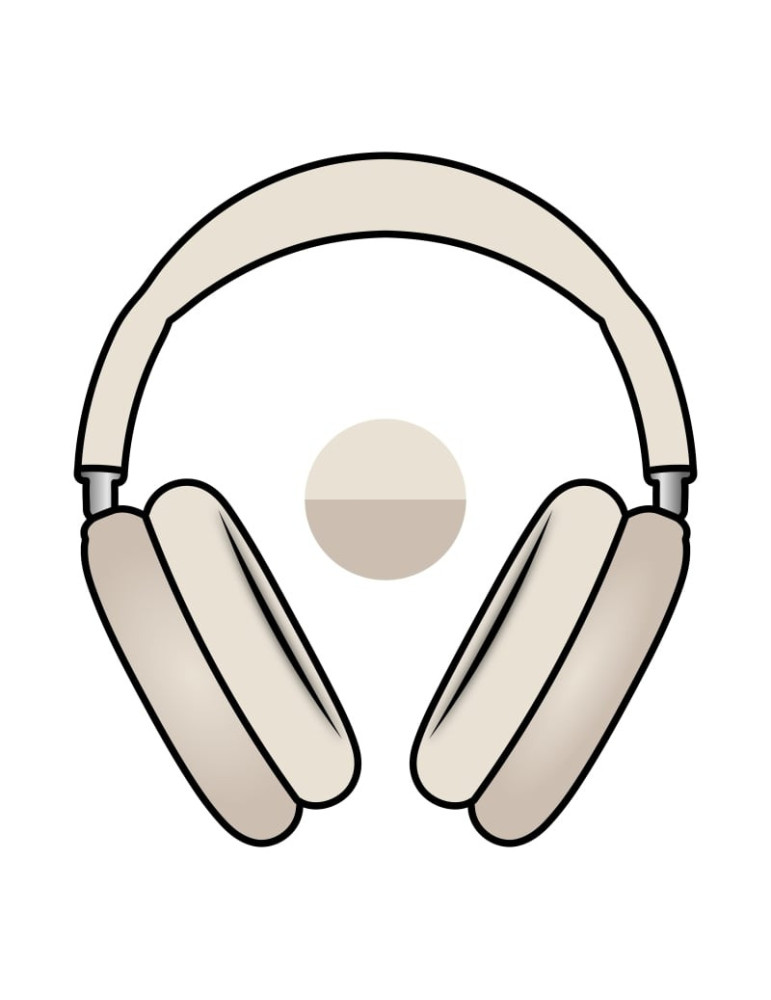 Auriculares Bluetooth Apple Airpods Max 2 USB-C/ Blanco estrella