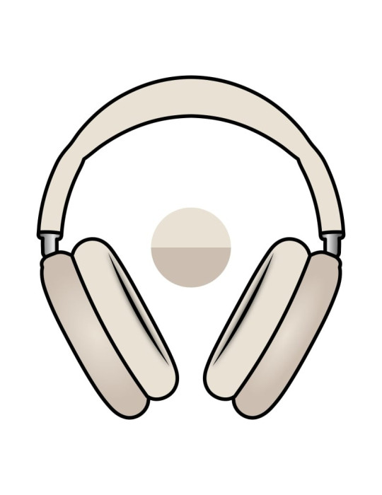 Auriculares Bluetooth Apple Airpods Max 2 USB-C/ Blanco estrella