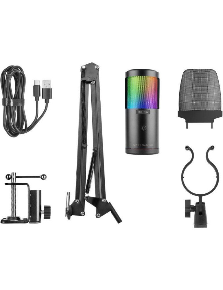 Micrófono Mars Gaming MMIC-SC / USB 2.0