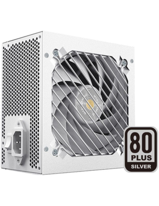 Fuente de Alimentación Mars Gaming MPZE750SIM/ 750W/ Ventilador 14cm/ 80 Plus Silver/ Blanca