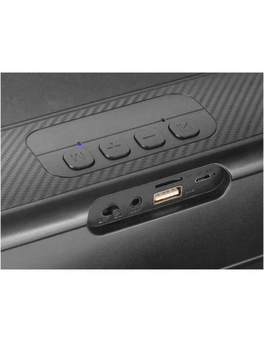 Altavoz Portátil / Barra de Sonido con Bluetooth Mars Gaming MSB-XT/ 20W/ 2.0