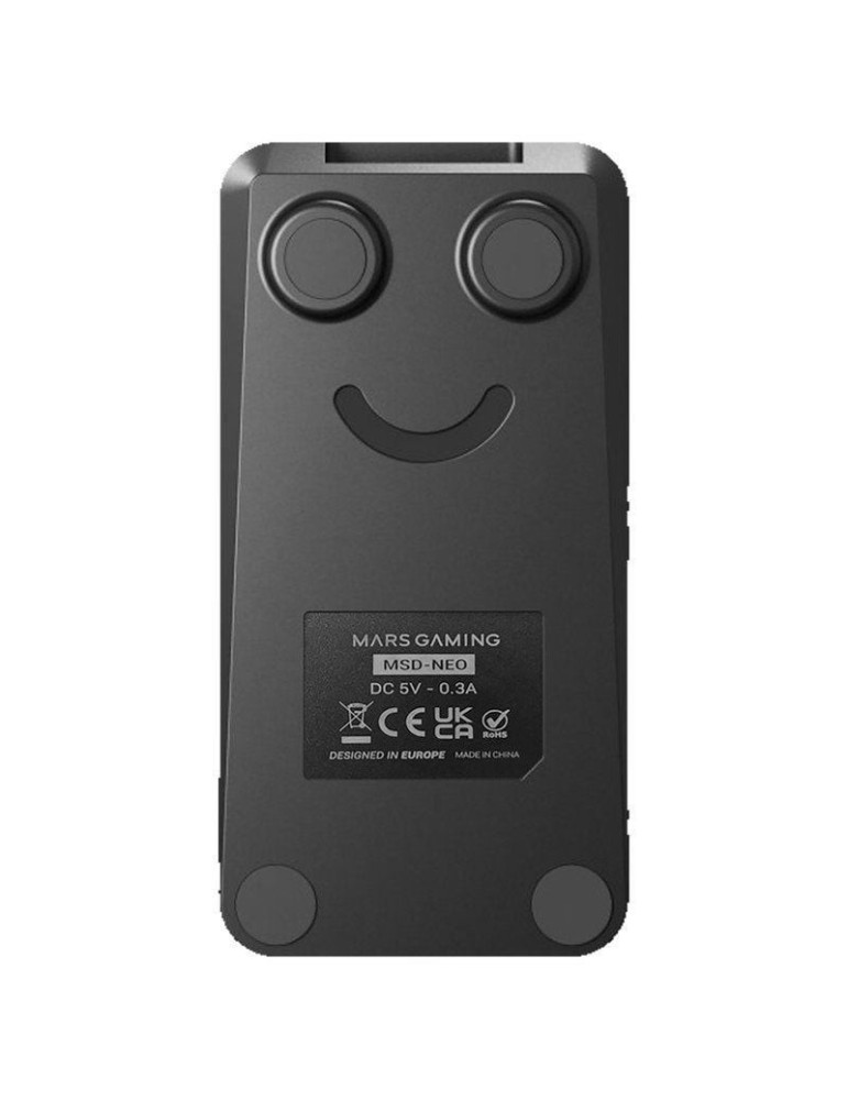 Control Deck Mars Gaming MSD-NEO/ 15 Teclas LCD/ 1 Rueda/ 2 Botones/ Negro