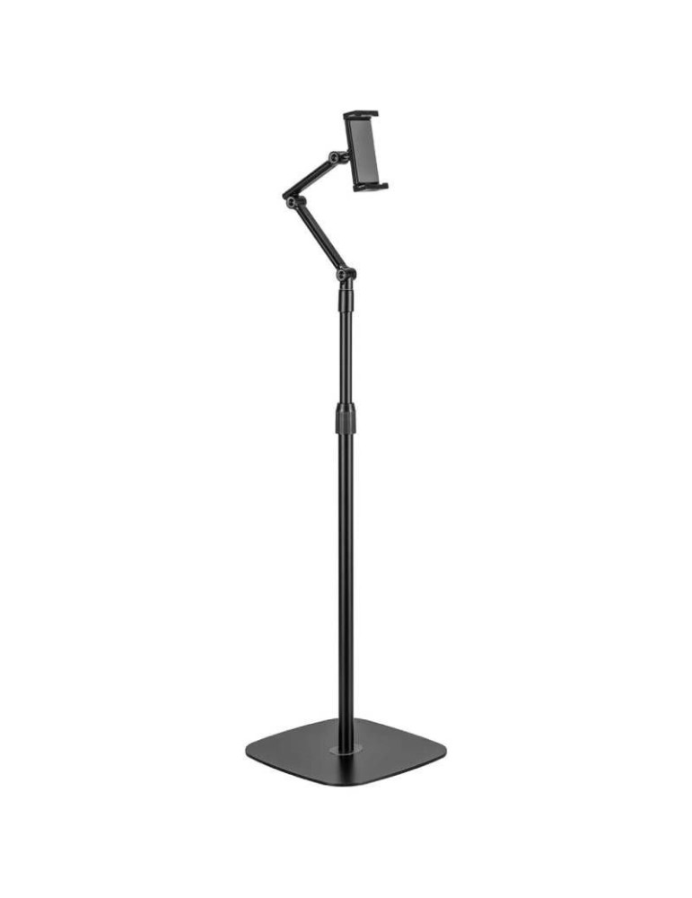 Soporte de Suelo Giratorio/ Inclinable/ Nivelable/ Rotable Aisens MSF3P-301 para Tablet 4.7-12.9"