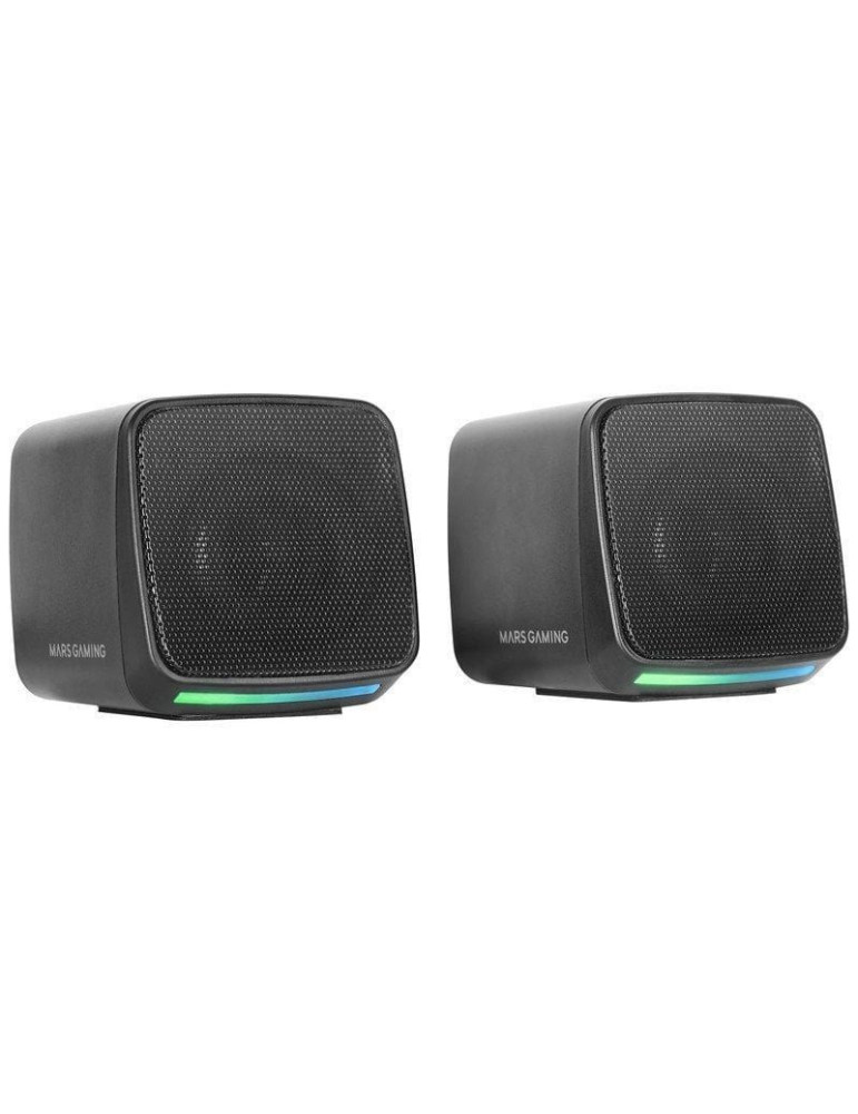 Altavoces Mars Gaming MS-PRO/ 10W/ 1.0/ Negros