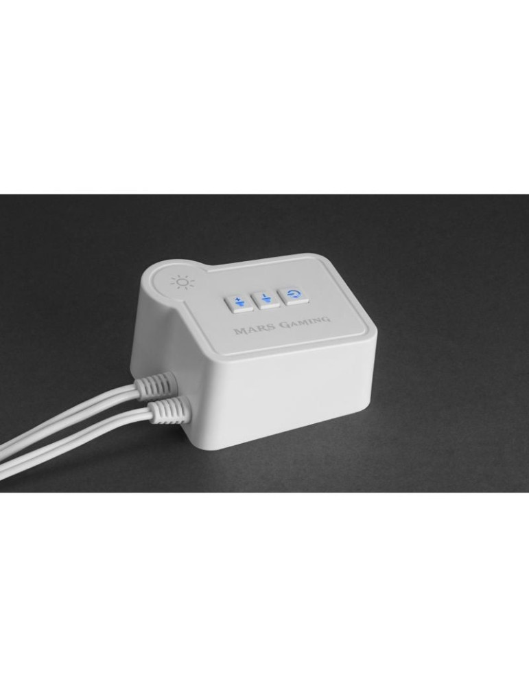 Altavoces con Bluetooth Mars Gaming MSRGBW/ 15W/ 2.0/ Blancos