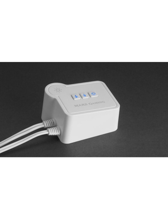 Altavoces con Bluetooth Mars Gaming MSRGBW/ 15W/ 2.0/ Blancos