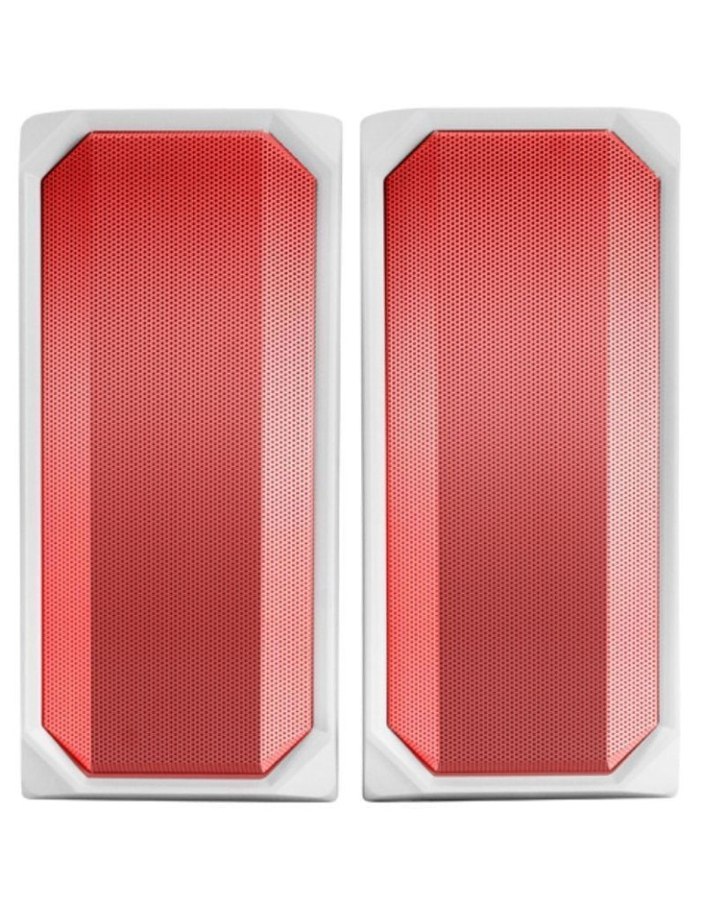 Altavoces con Bluetooth Mars Gaming MSRGBW/ 15W/ 2.0/ Blancos