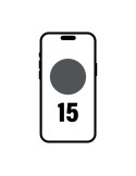 Smartphone Apple iPhone 15 256Gb/ 6.1"/ 5G/ Negro
