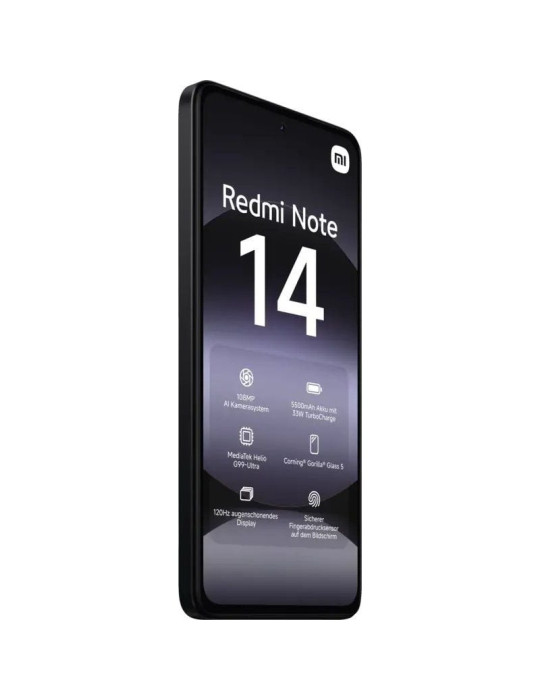 Smartphone Xiaomi Redmi Note 14 6GB/ 128GB/ 6.67"/ Negro