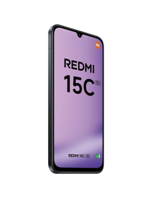 Smartphone Xiaomi Redmi 15C 4GB/ 256GB/ 6.9"/ 5G/ Negro