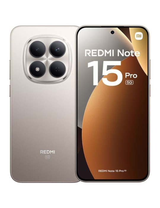 Smartphone Xiaomi Redmi Note 15 Pro 12GB/ 512GB/ 6.83"/ 5G/ Titanio