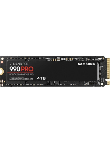 Disco SSD Samsung 990 PRO 4TB/ M.2 2280 PCIe Gen4/ Compatible con PS5 y PC/ Full Capacity