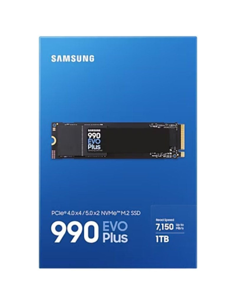 Disco SSD Samsung 990 EVO Plus 1TB/ M.2 2280 PCIe Gen5/ Compatible con PS5 y PC/ Full Capacity