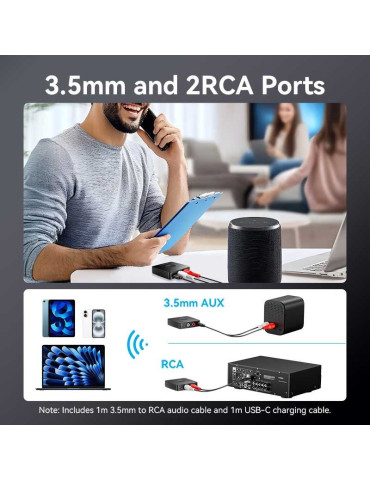 Receptor de Audio Inalámbrico Vention NAJB0 2