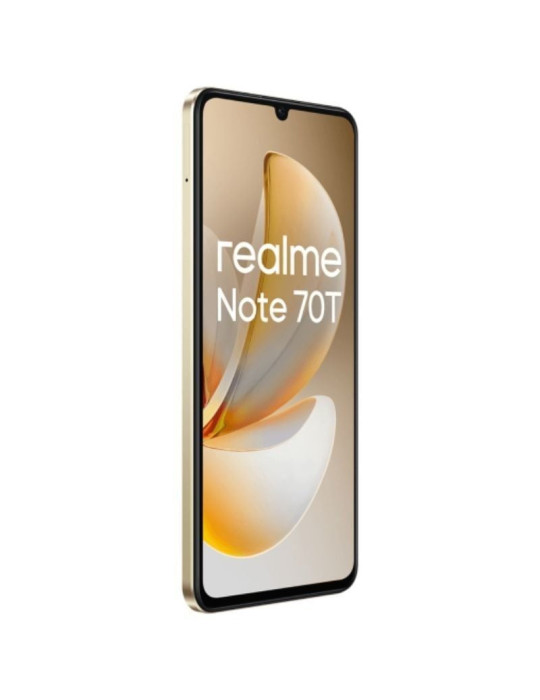 Smartphone Realme Note 70T 4GB/ 128GB/ 6.74"/ Dorado Playa