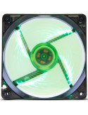 Ventilador Nox Coolfan 120 LED/ 12cm/ Verde
