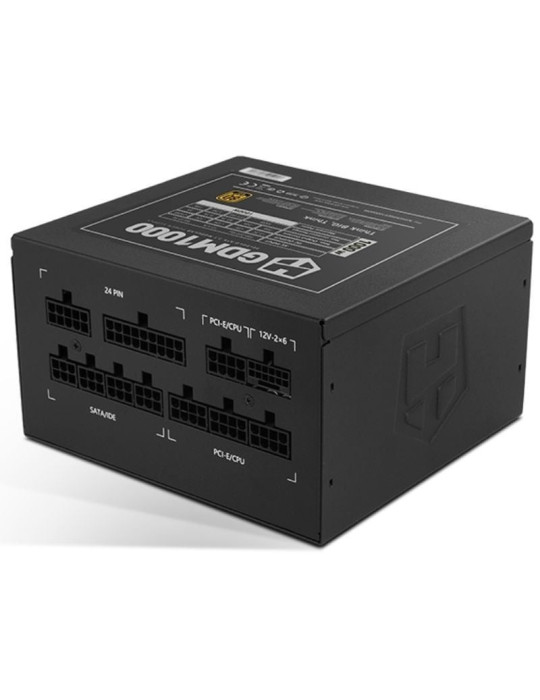 Fuente de Alimentación Nox Hummer GDM/ 1000W/ Ventilador 12cm/ ATX 3.1/ PCIe 5.1/ 80 Plus Gold