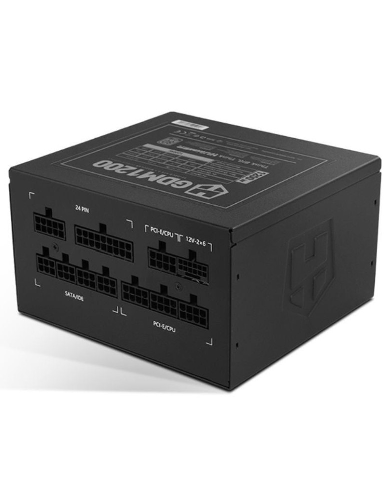 Fuente de Alimentación Nox Hummer GDM/ 1200W/ Ventilador 12cm/ ATX 3.1/ PCIe 5.1/ 80 Plus Gold