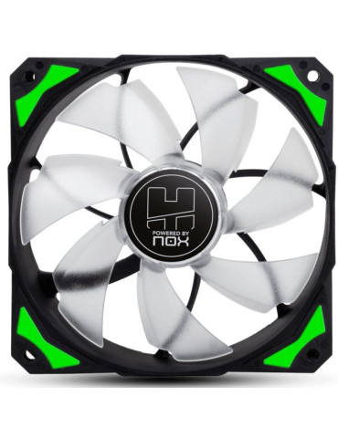Ventilador Nox H-Fan Green/ 12cm/ Verde 2