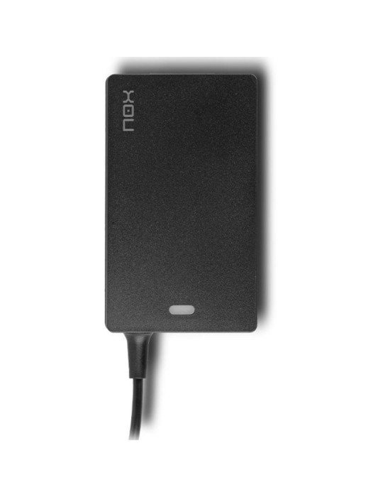 Cargador de Portátil Nox 65W/ 65W/ 1xUSB/ Automático/ 10 Conectores/ Voltaje 15-20V