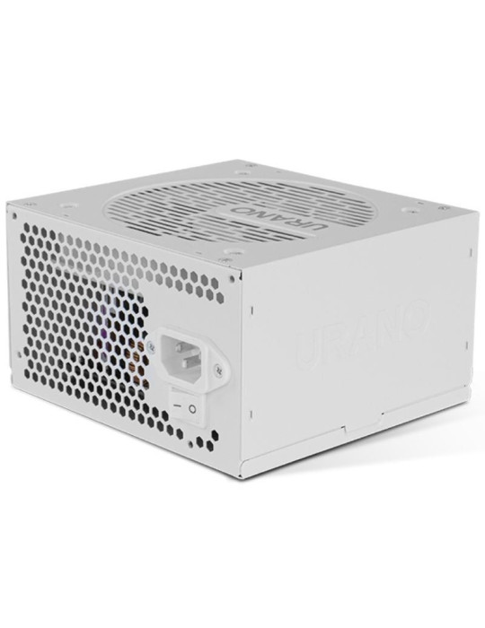 Fuente de Alimentación Nox Hummer Urano Pro White/ 750W/ Ventilador 12cm/ 80 Plus Bronze/ Blanca