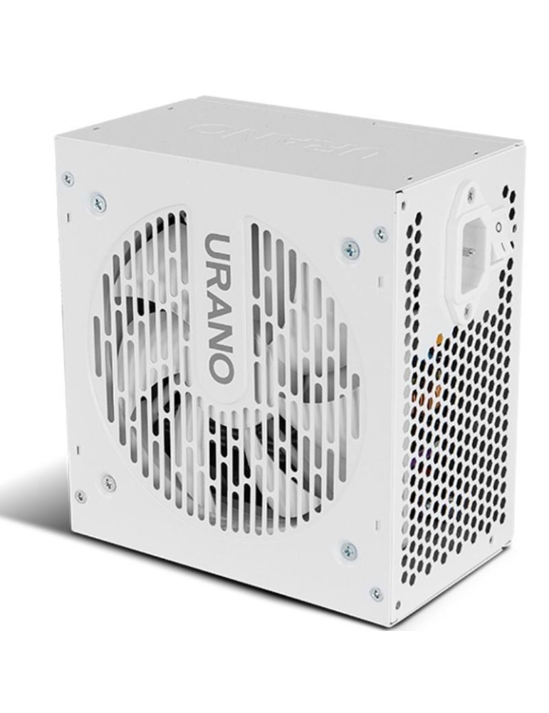 Fuente de Alimentación Nox Hummer Urano Pro White/ 750W/ Ventilador 12cm/ 80 Plus Bronze/ Blanca