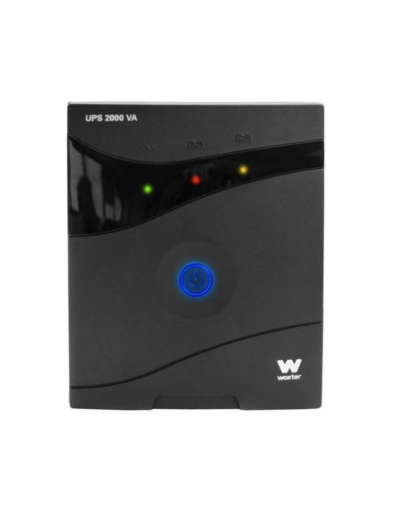 SAI Línea Interactiva Woxter UPS 650 VA/ 650VA-360W/ 2 Salidas/ Formato Torre